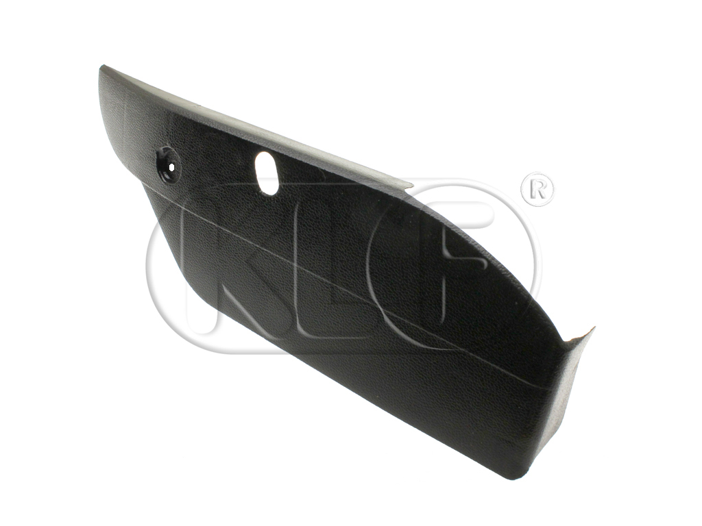 Cover Plate for seat frame left outer, plastic, year 08/72 - 07/75