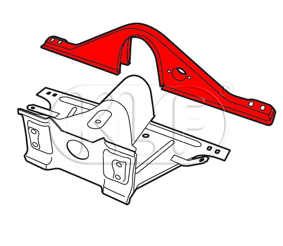 Central Chassis Support, not 1302/1303