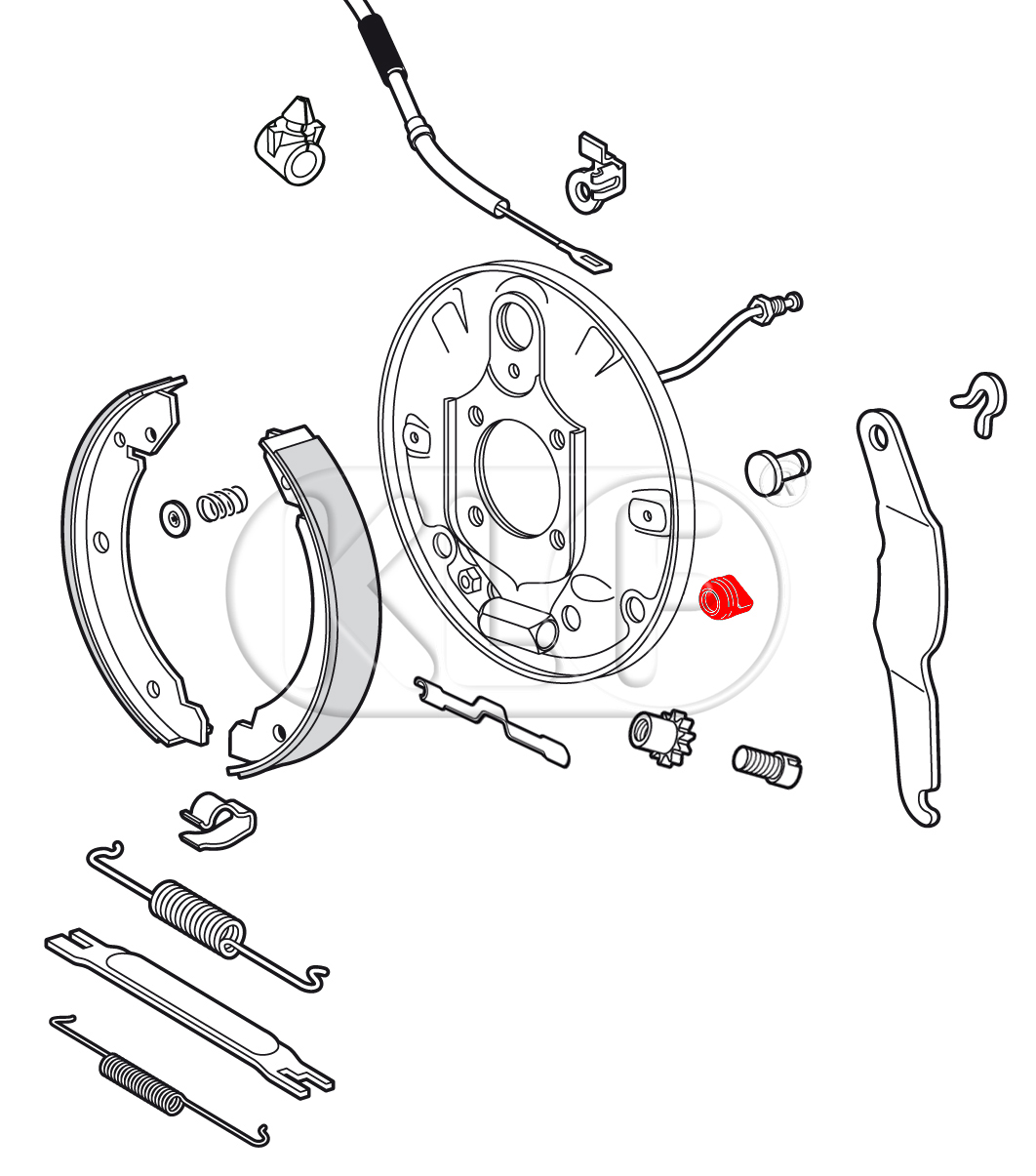 Brake Adjusting Hole Plug