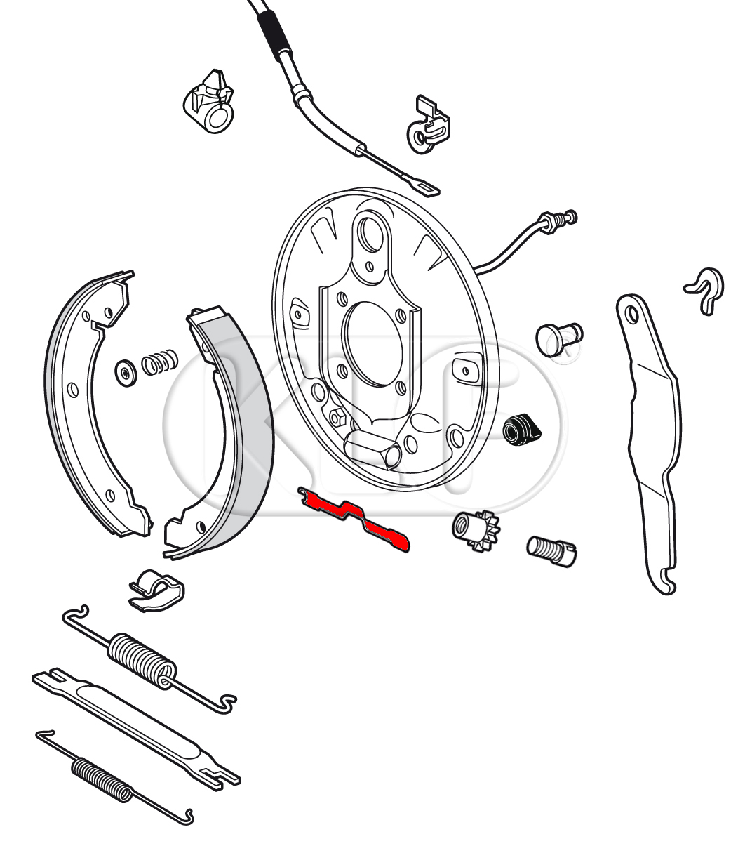 Spring Clip for Star Adjuster (not 1302/1303 front)