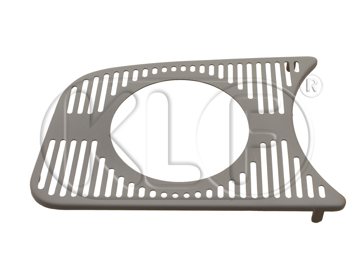 Dash Grill, left, for one 80mm gauge, year 08/57 on (not 1303)