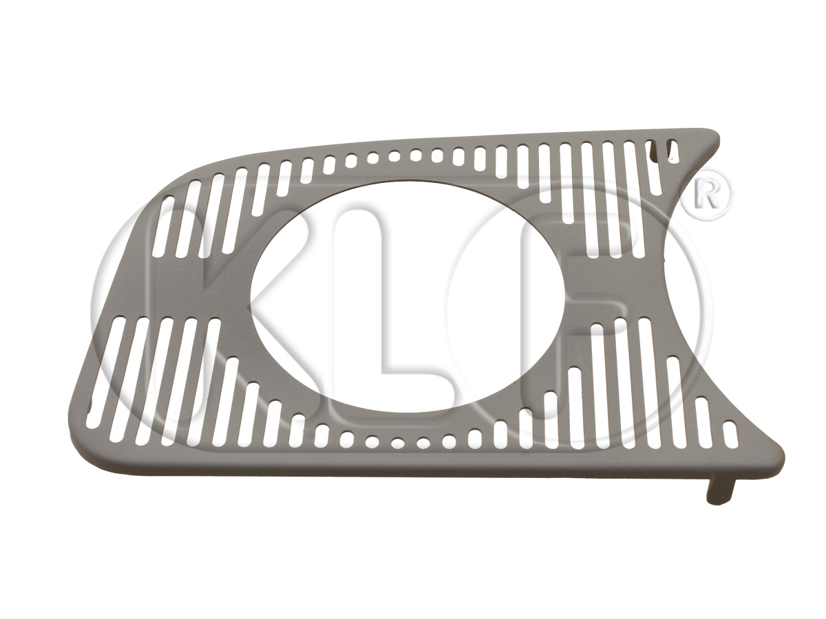 Ziergitter für Armaturenbrett, links, für ein Zusatzinstrument mit 80mm, ab Bj. 08/57 (nicht 1303)