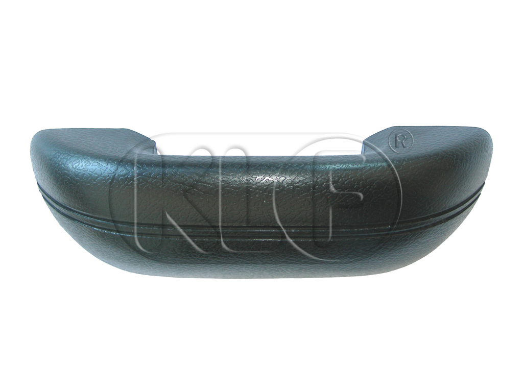 Armrest Black, fits left and right, year 8/67-7/72