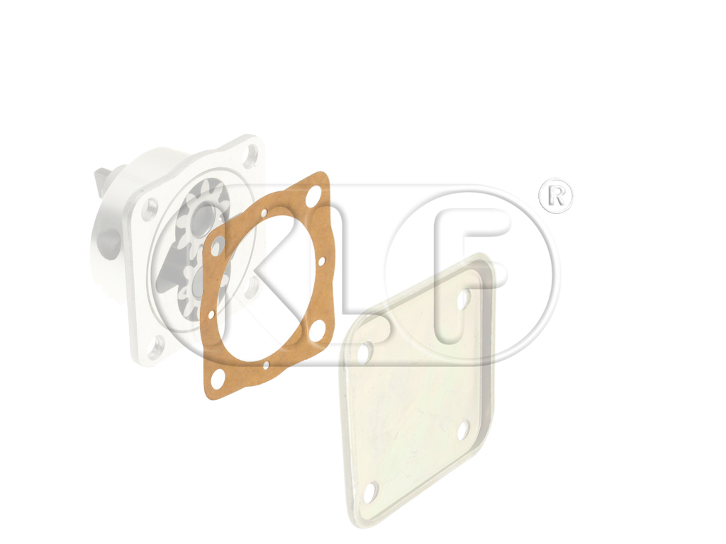 Gasket Oilpump, Oil Pump to Cover Plate, year 08/67 on