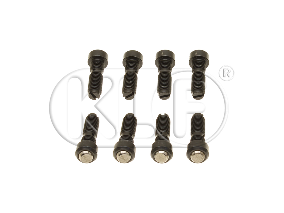 Valve Adjusting Screw with Swivel feet, set of 8