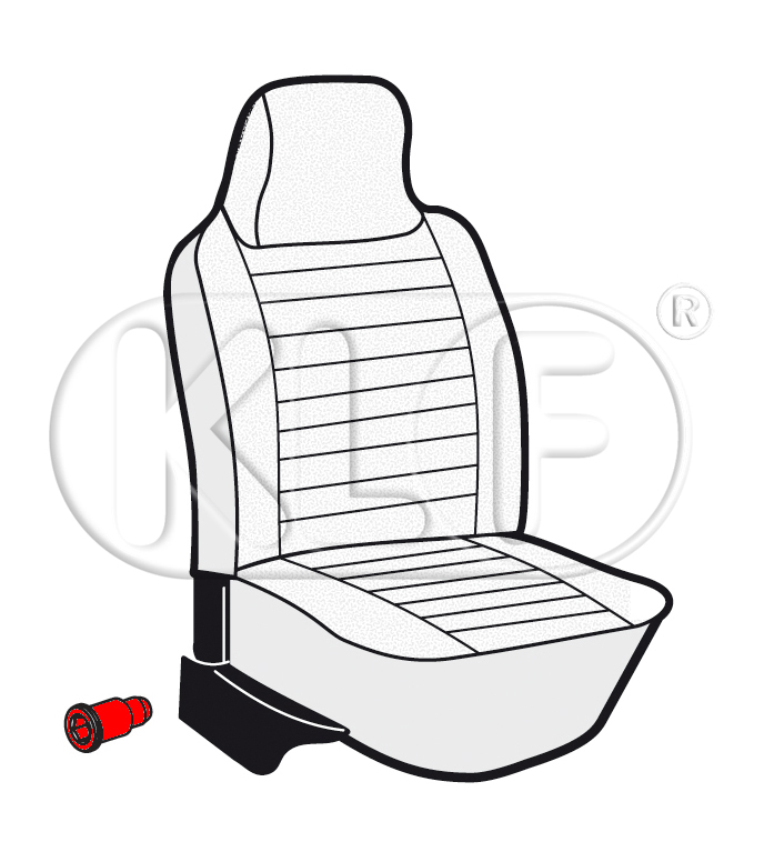 Schraube für Sitzlehne, Bj. 08/72 - 07/75