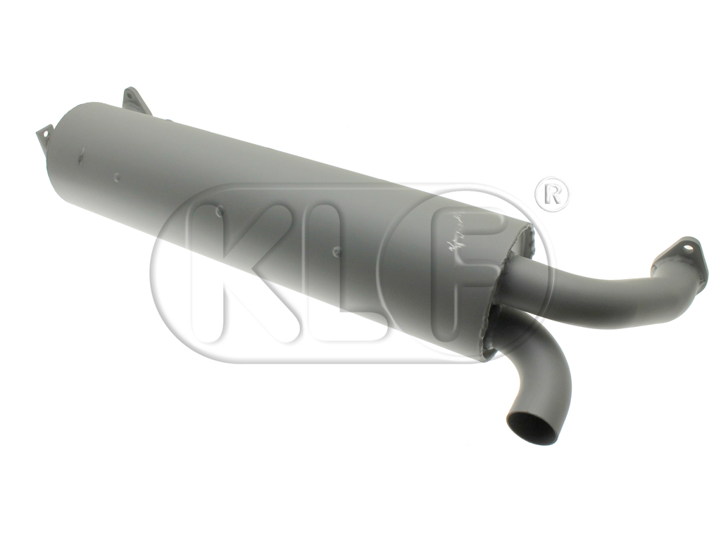 Muffler, US-version without catalytic converter, 37 kW (50 PS)
