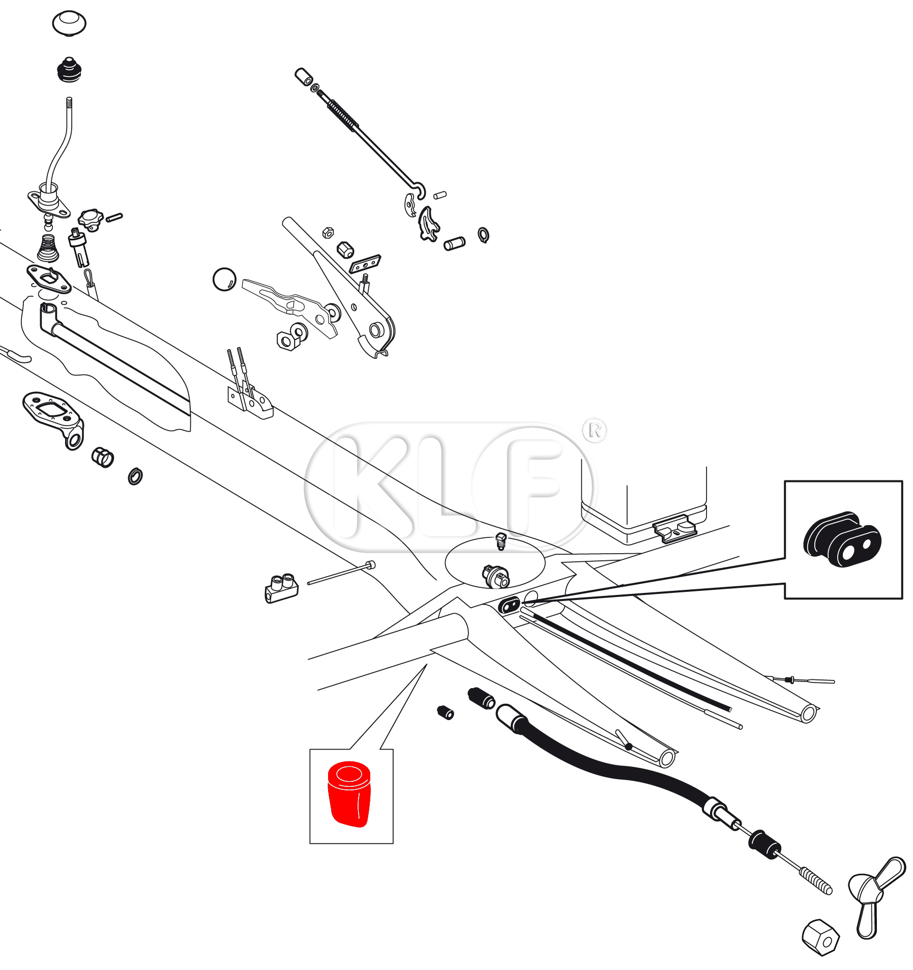 Tunnel Drain Valve, year 8/67 on