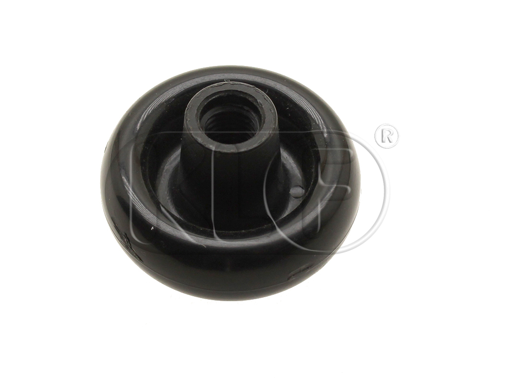 Shift Knob, black, 10mm thread, shift pattern, year thru 07/60