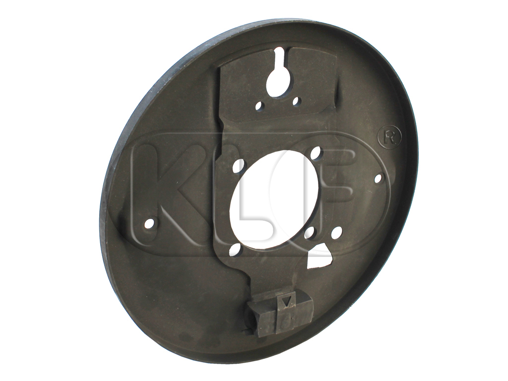 Backing Plate rear right, year thru 10/57 Backing Plate rear right, year thru 10/57