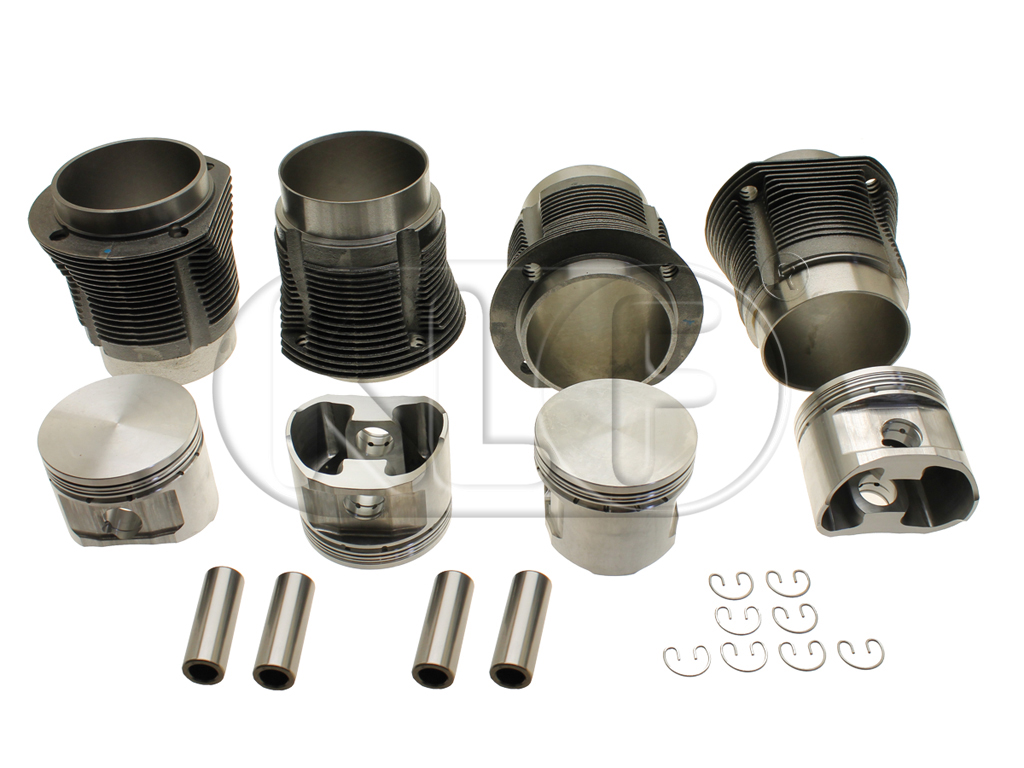 Big bore piston and cylinder set, 81mm for 22 kW (30 PS)