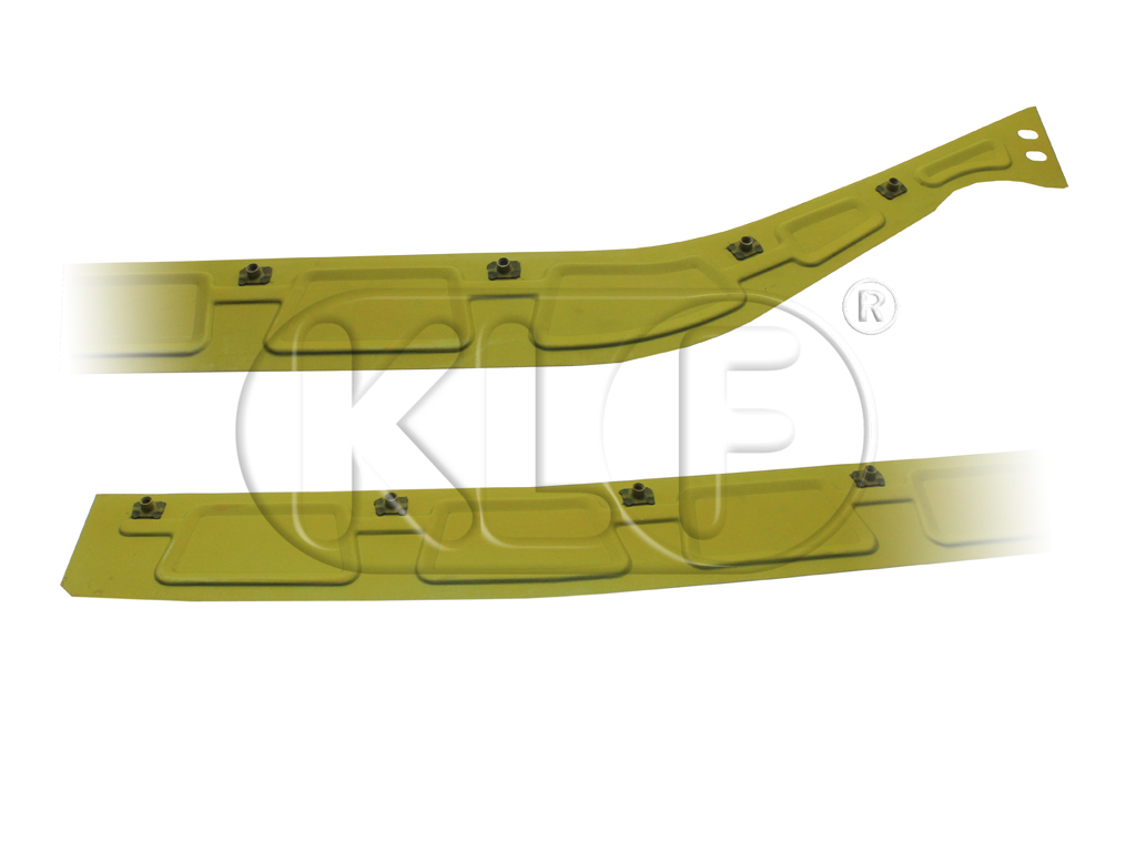 Heater Channel Bottom Plate, right, Top Quality, year thru 07/67