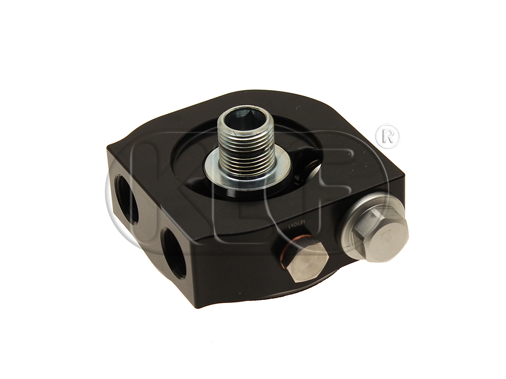 Oilcooler Adapter, with thermostat and fittings M18 x 1,5  TOP Quality
