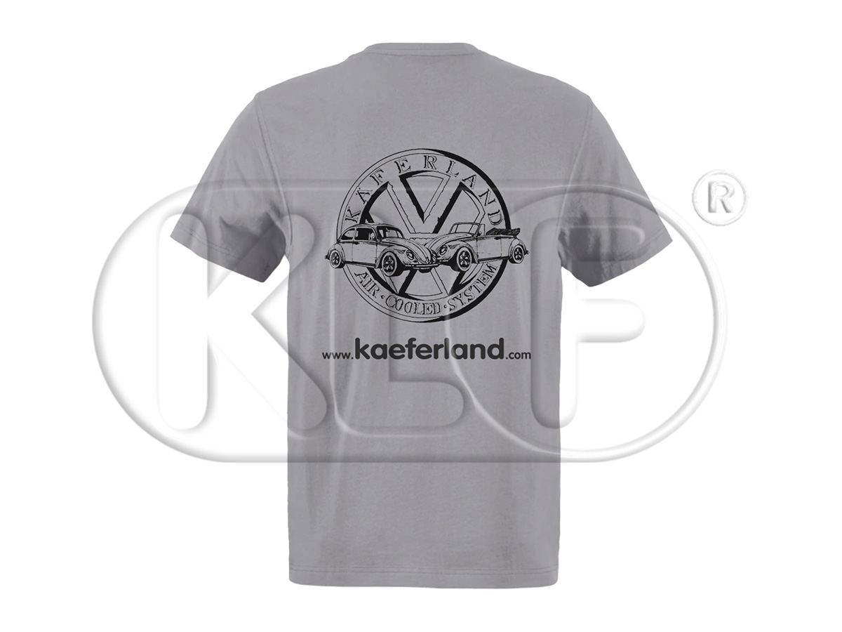 Käferland T-Shirt, platin-grau, Größe XXL