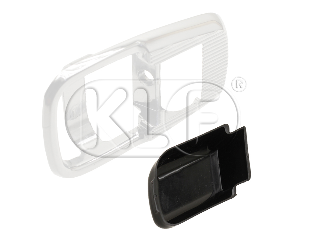 Door Release Finger Plate, convertible, year 08/70 - 07/73