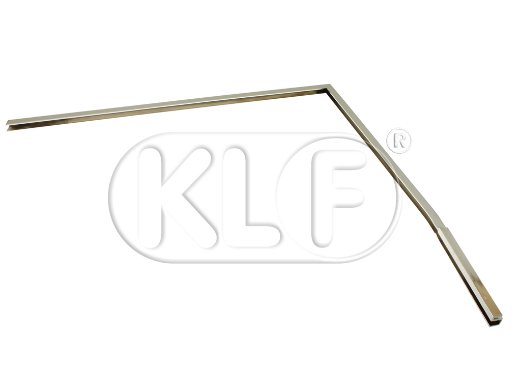 Chrome Frame for Door Window, left, year 8/64 on