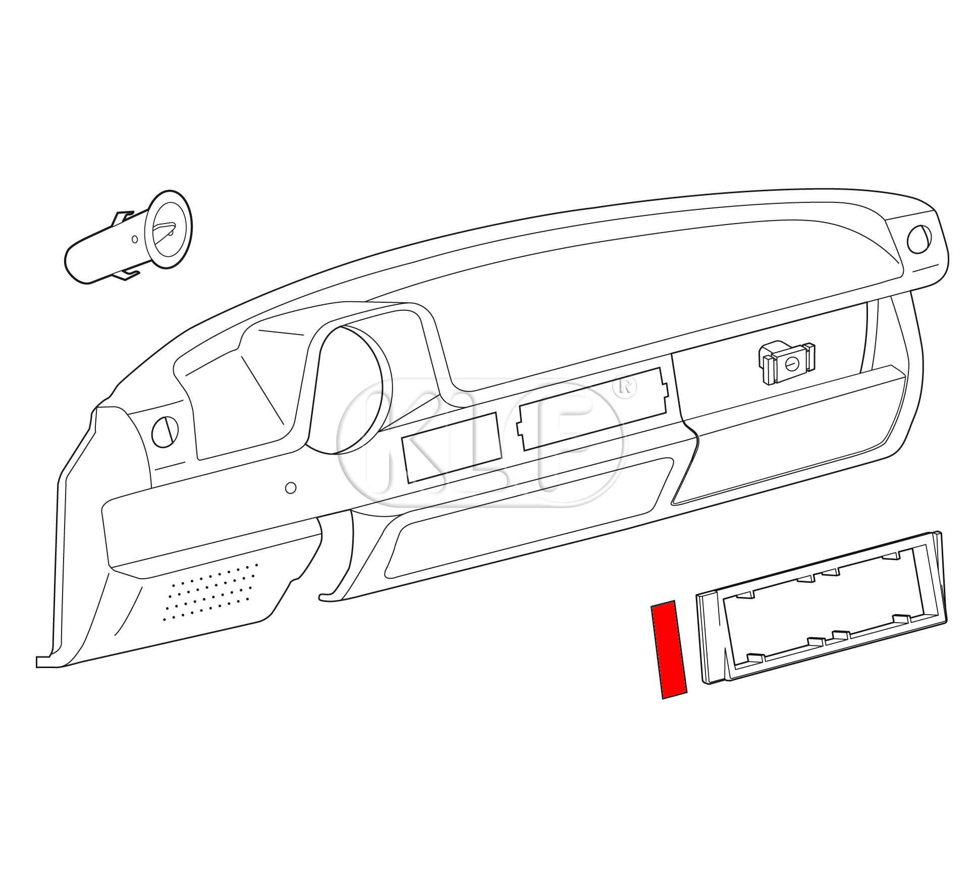 Outer Cover for Switch Board Frame, 1303 only