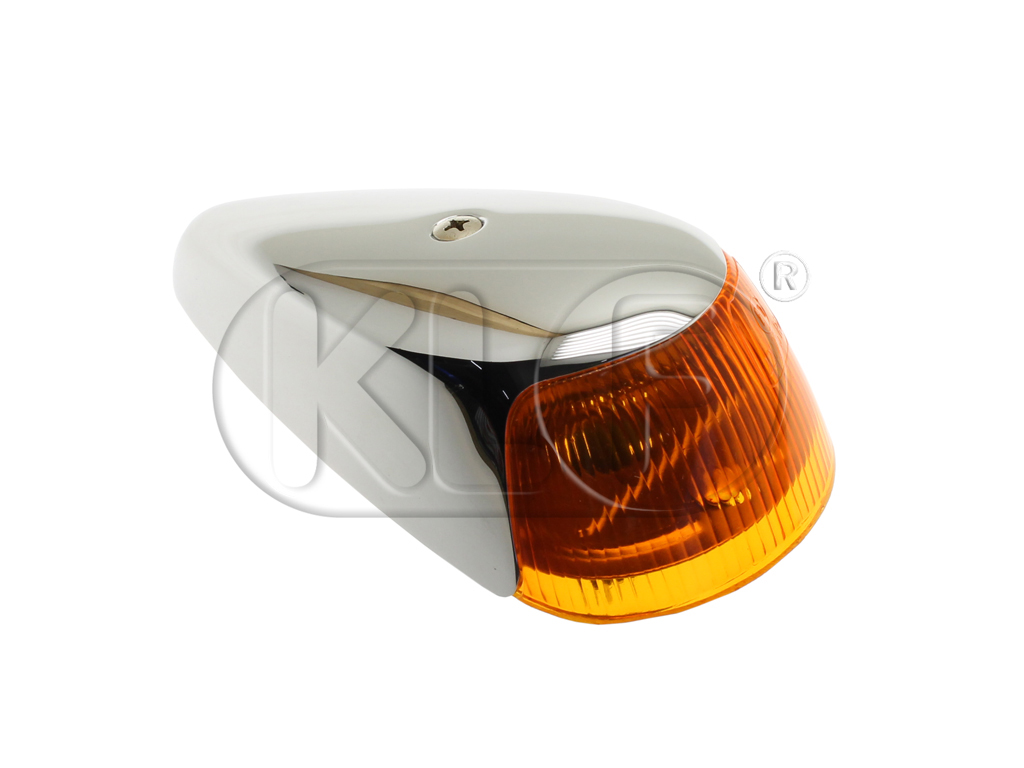 Turn Signal for top of fender, year 11/63-7/74