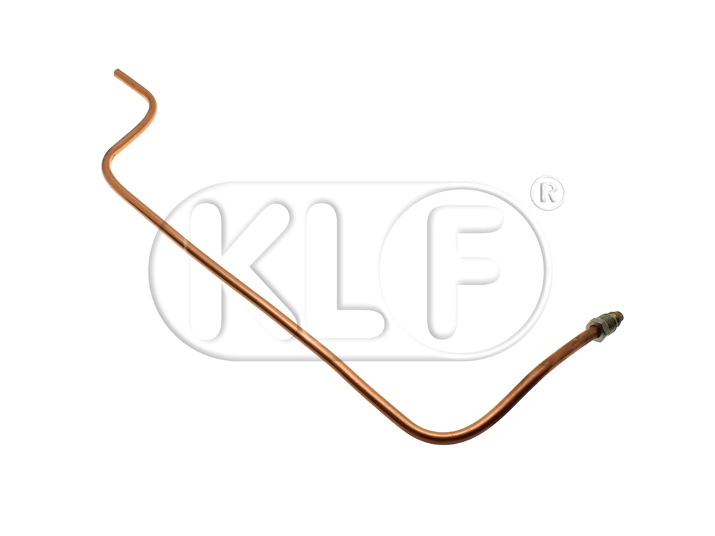 Fuel Line, chassis to pump, 8mm outer diameter, 18-22kW (25-30 PS) year thru 10/52 