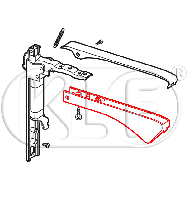 Blinkerglas für Winker, für SWF Winker ab Bj. 01/54