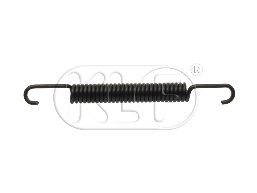 Brake Shoe Return Spring, lower, year 54 - 10/57