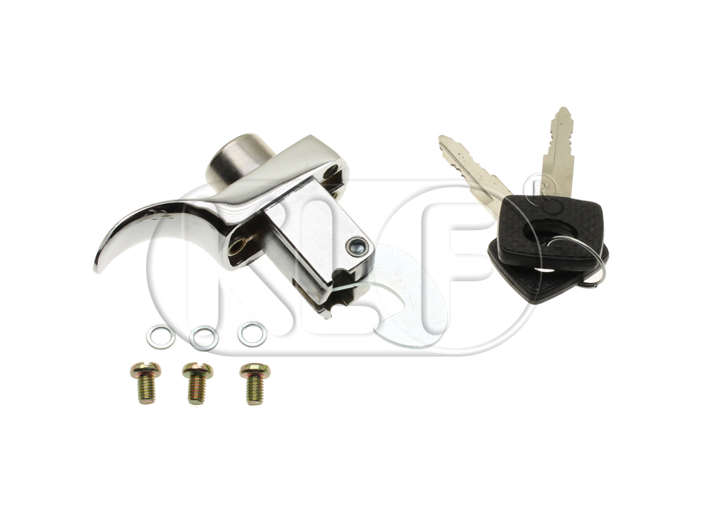 Handle for Deck Lid with 2 keys, year 8/67-7/71
