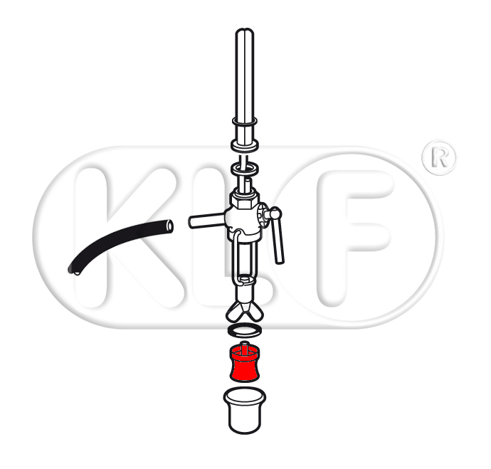 Fuel Filter in Filterhousing, year 10/52-7/55