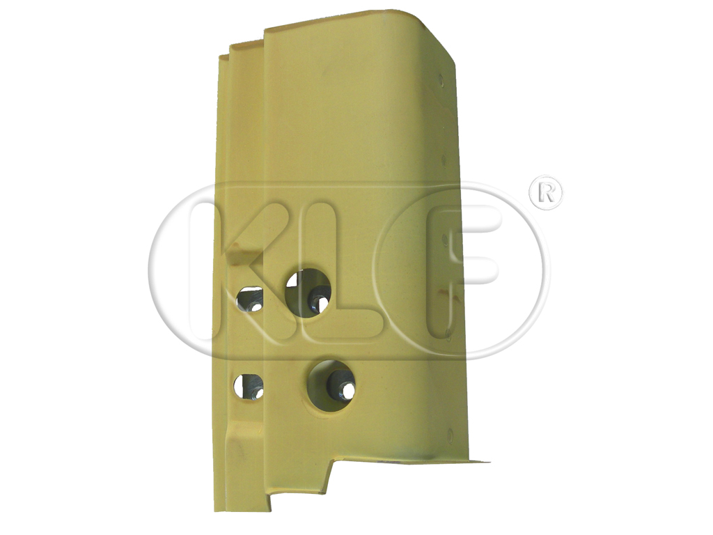 Door Pillar Lower Section left, with threaded plate (4 door screws) top quality, year thru 05/62