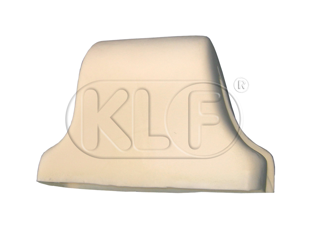 Molded Foam Headrest Pad, year 12/66 - 07/69