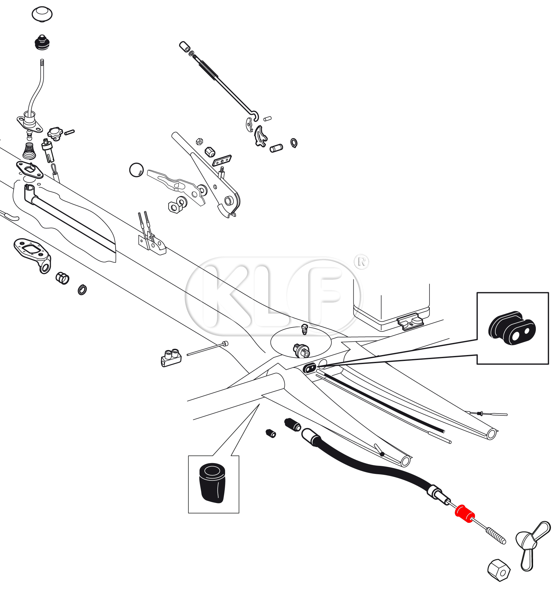 Seal for Clutch Cable