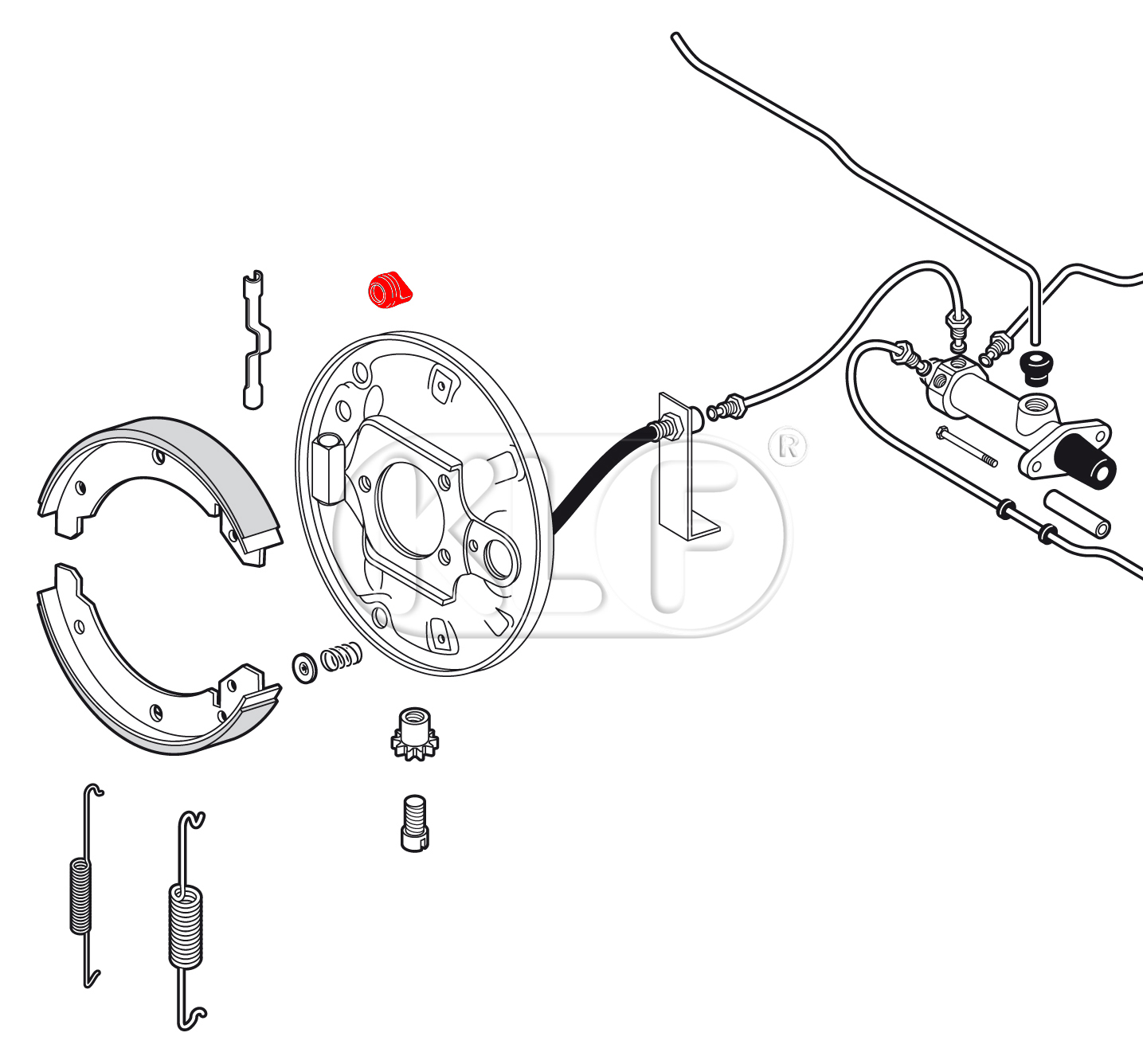 Brake Adjusting Hole Plug