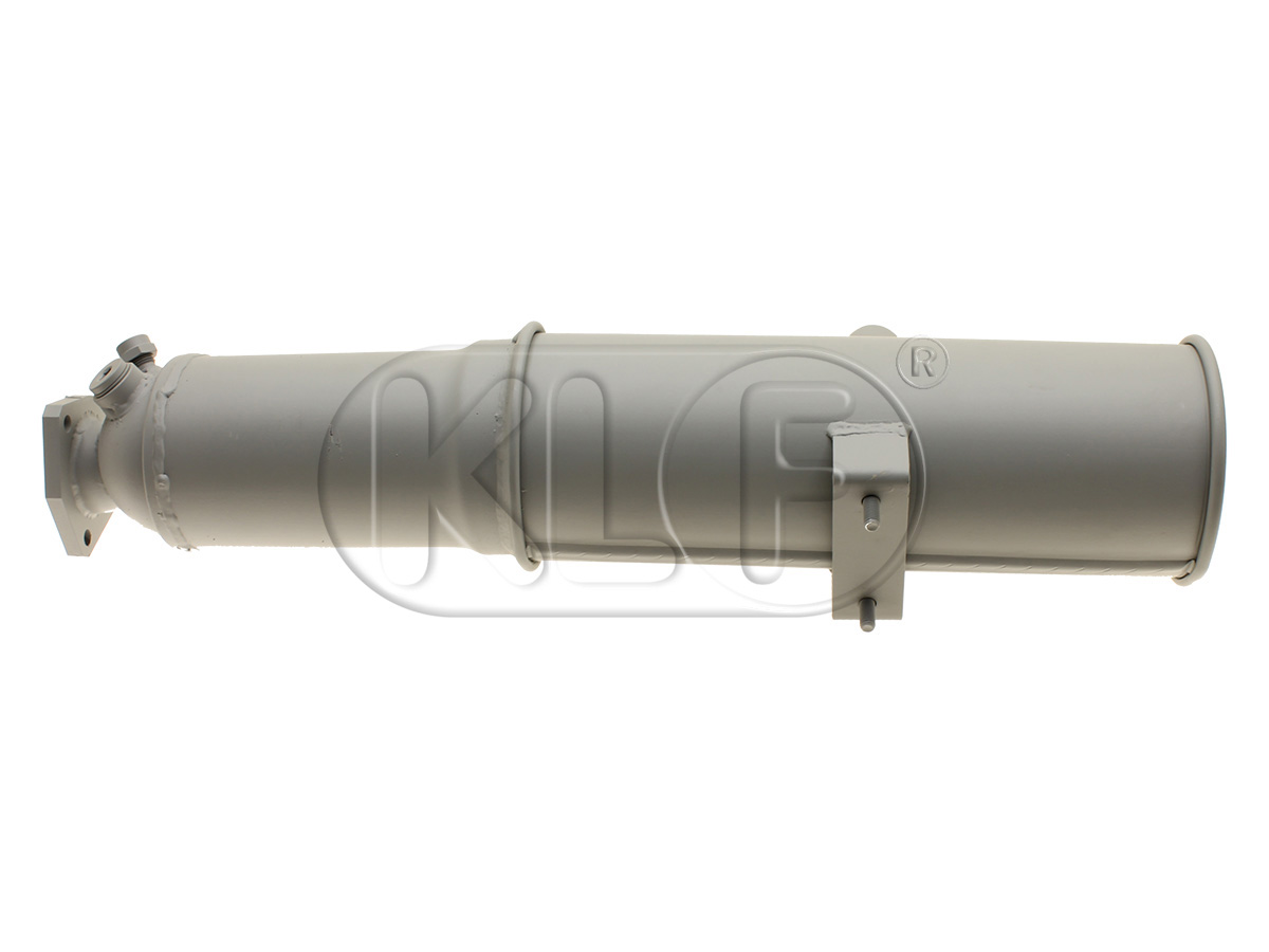 Muffler with catalytic converter for ACD engine 