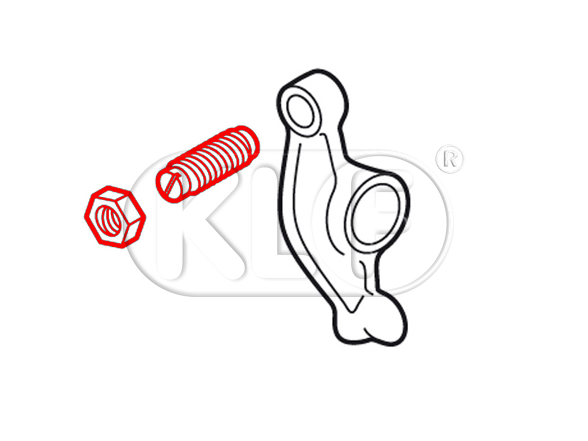 Adjusting Screw, M8 18-37 kW (25-50 PS) M8 x 1