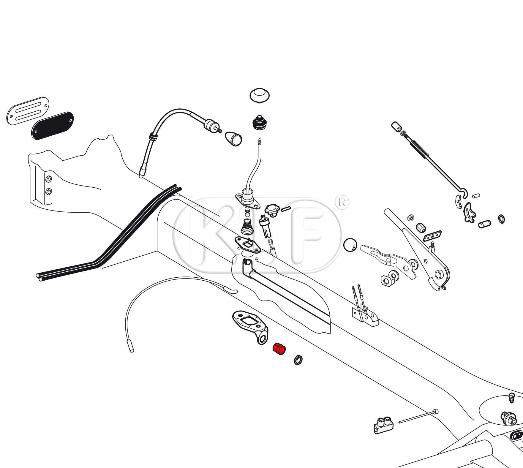 Shift Rod Bushing