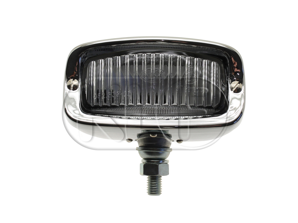 Back up Light, Hella, chrome, square shape