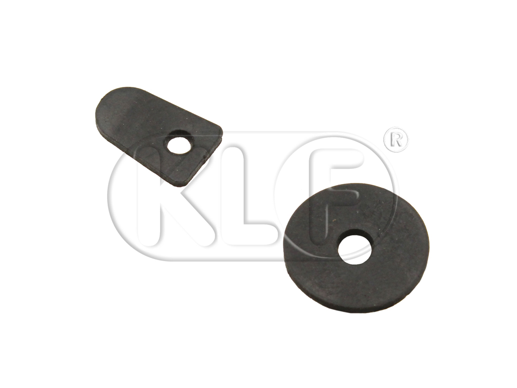 Front Hood Handle Seals, year thru 7/67