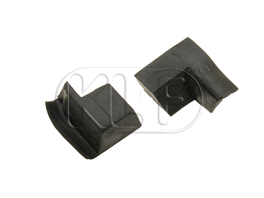 Rubber Wedges for Quarter Window, rear, pair, year thru 7/64