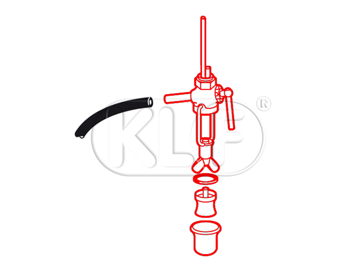 Fuel Reserve Tap, 8mm fuel line, year thru 09/52