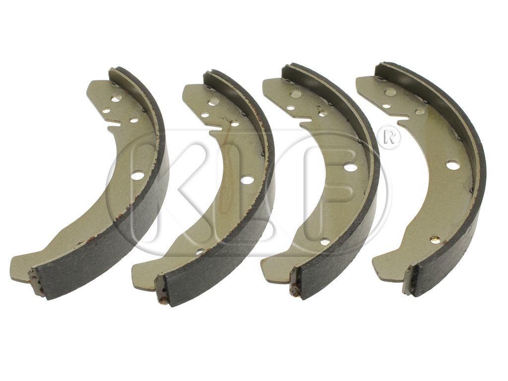 Brake Shoe Set, rear, year 8/64-7/67 (30mm), set of 4