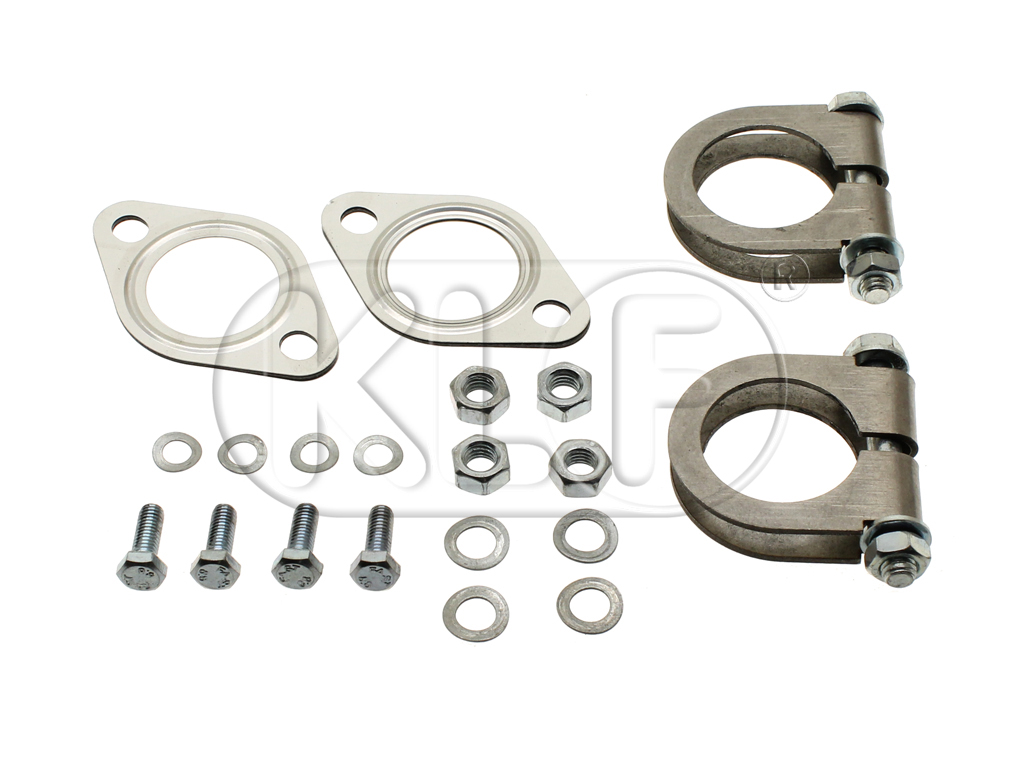 Muffler Installation Kit, Abarth Style, 29-37 kW (40-50PS)