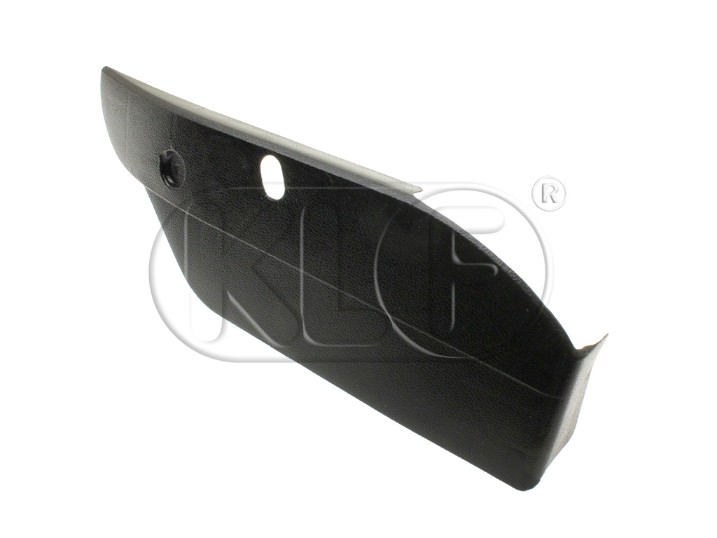 Cover Plate for seat frame left outer, sturdy fiberglass version, year 08/72 - 07/75