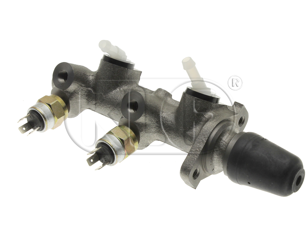 Master cylinder, ATE, 19mm, dual circuit, 1302/1303 only