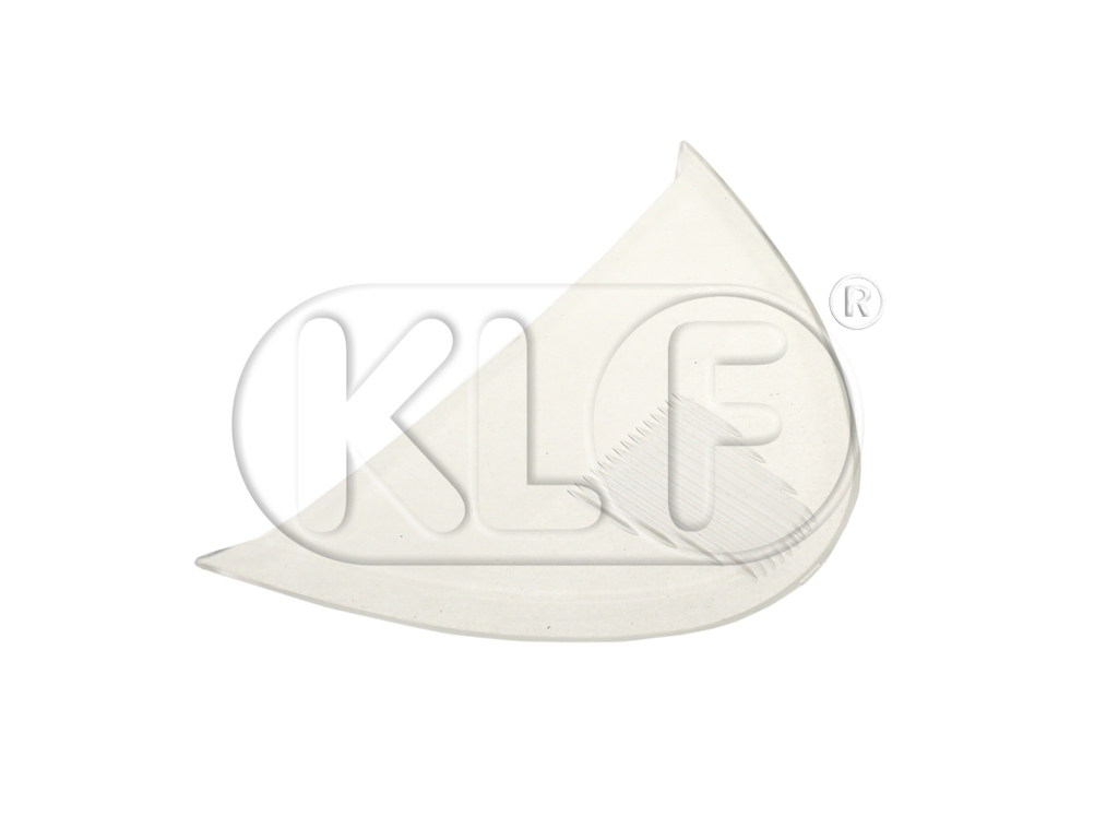 Glas für Kennzeichenleuchte, Bj. 10/52 - 07/57 Glas für Kennzeichenleuchte, Bj. 10/52 - 07/57