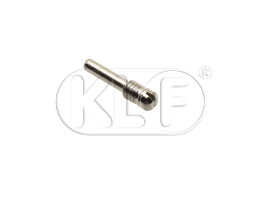 Vent wing pivot screw, convertible, year 08/64 - 07/72