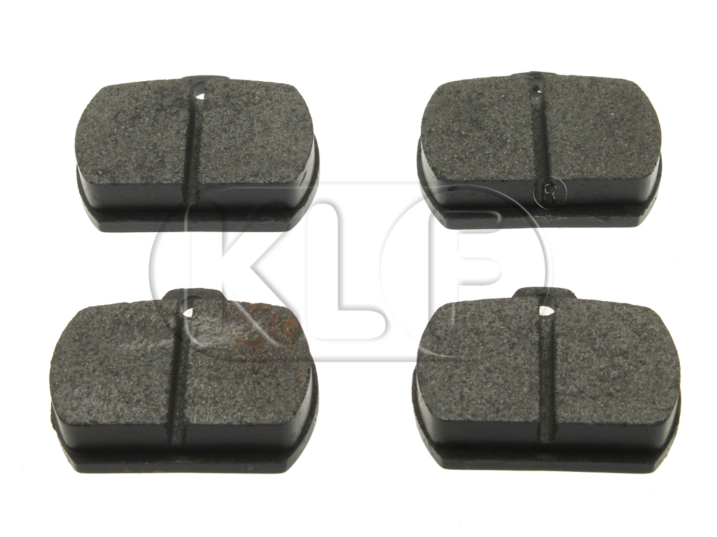 Brake Pad Set, round 1-hole, Girling