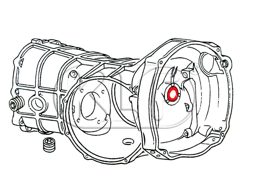 Oil Seal Main Drive Shaft, year thru 07/60