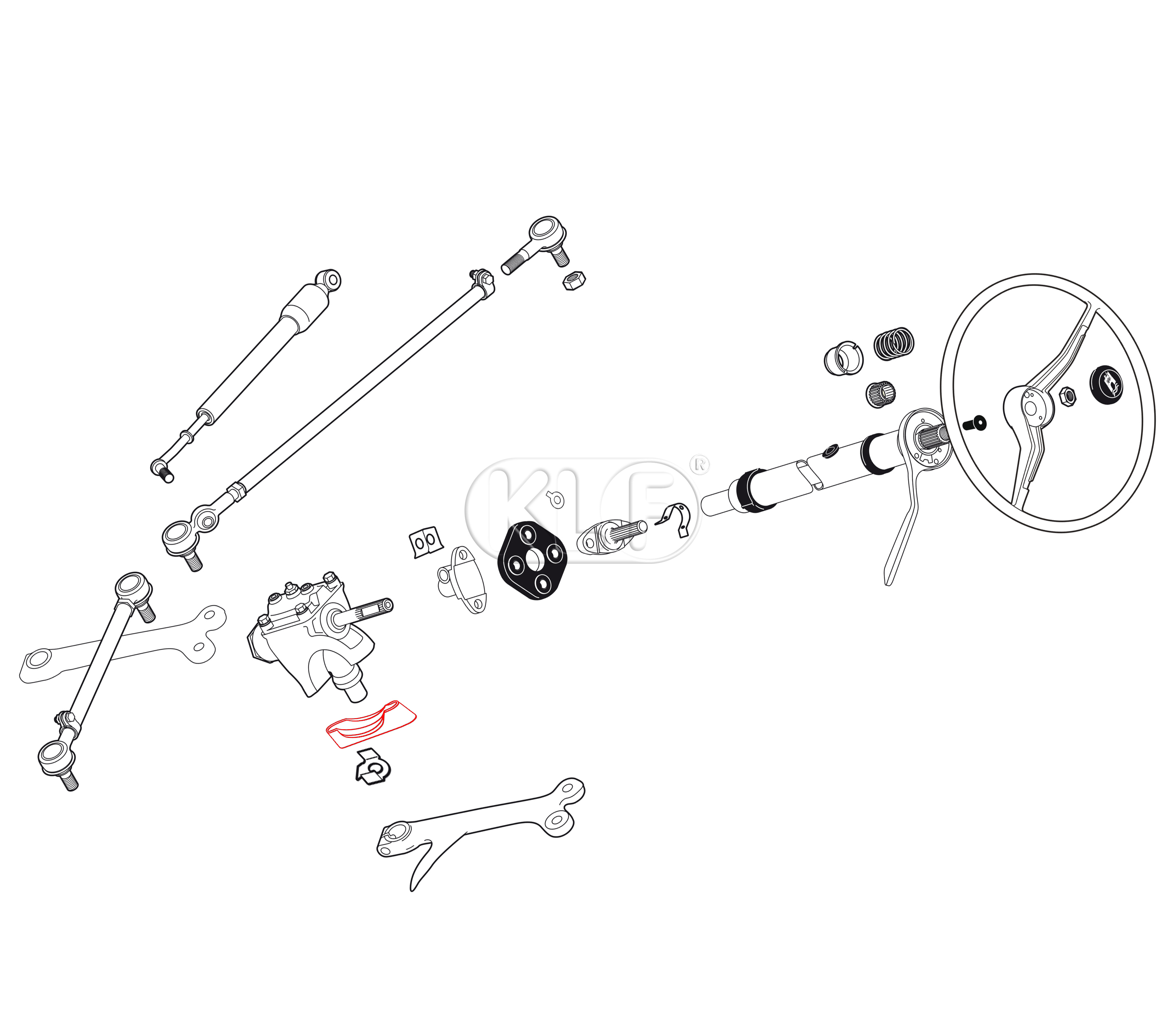 Steering Box Clamp