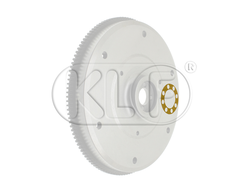 Dichtung zwischen Schwungscheibe und Kurbelwelle, 8-fach verstiftet, 0,20mm stark, Paar, 22 kW (30 PS) 