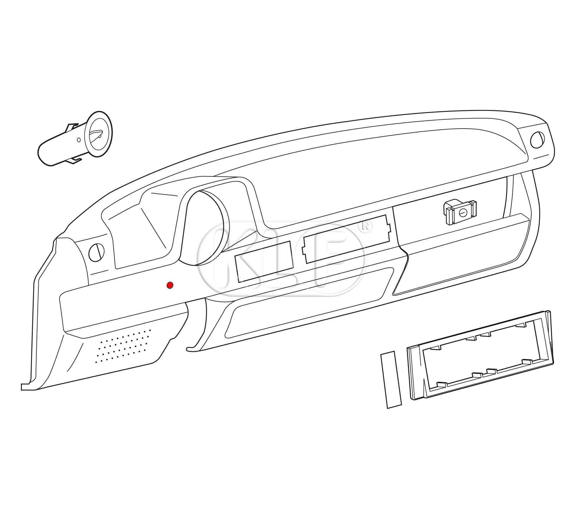 Plug for Switch Board, 1303 only