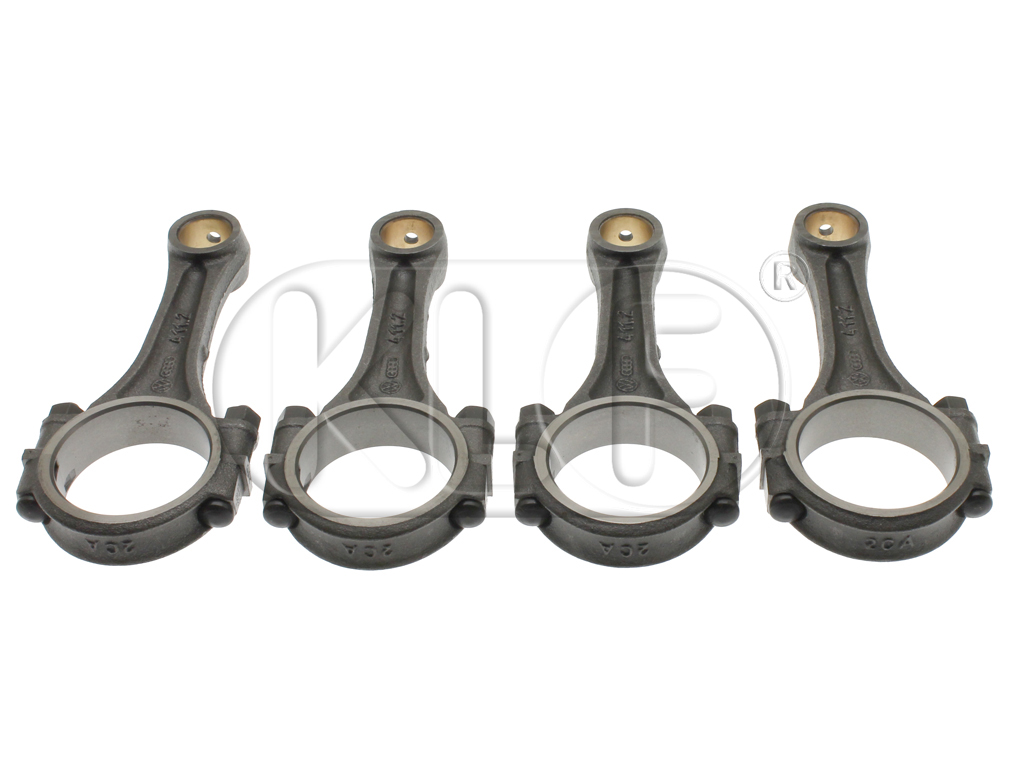 Connecting Rod, set of 4, 1300-1600ccm, 29-37 kW (40-50 PS)